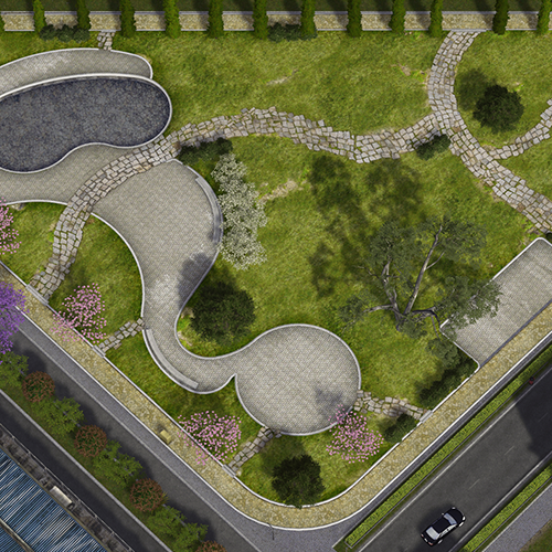 Plaza Praca da Bandeira, Brazil