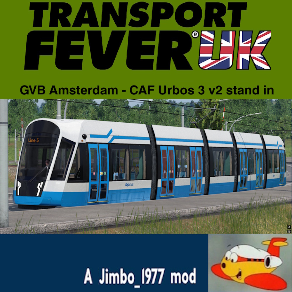GVB Amsterdam - CAF Urbos 3