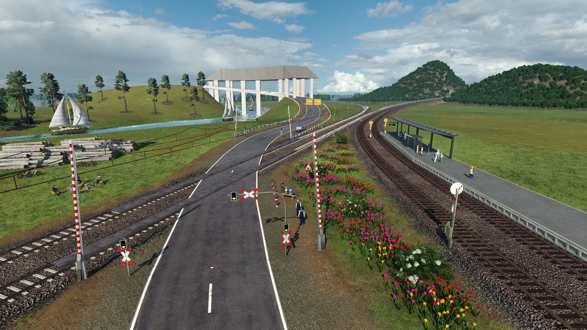 Hybrid Rail Crossing