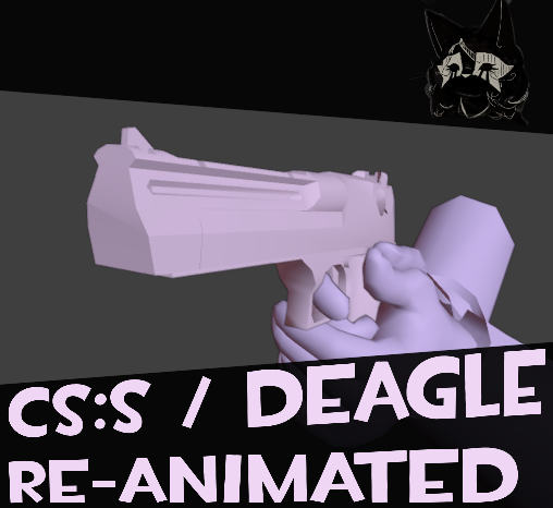 CS:S Deagle re-animated preview