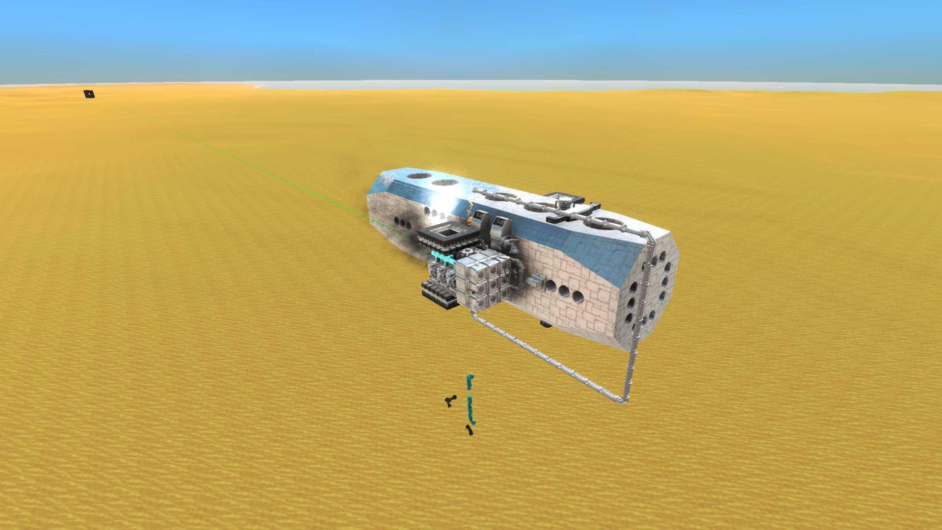 Ring shield weapon program test vehicle
