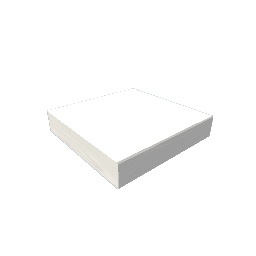 Floating Shelf Single White
