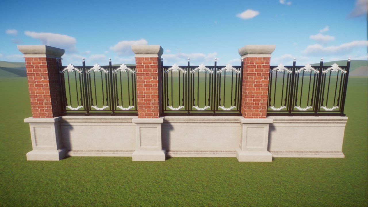 European tall fence preview