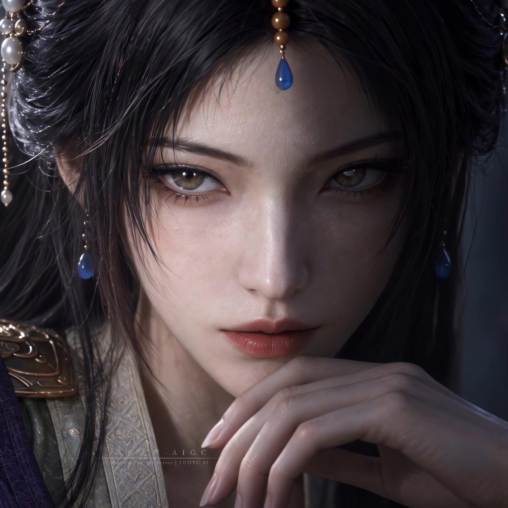 柳玉面部特写-凡人修仙传-落雨无声 preview