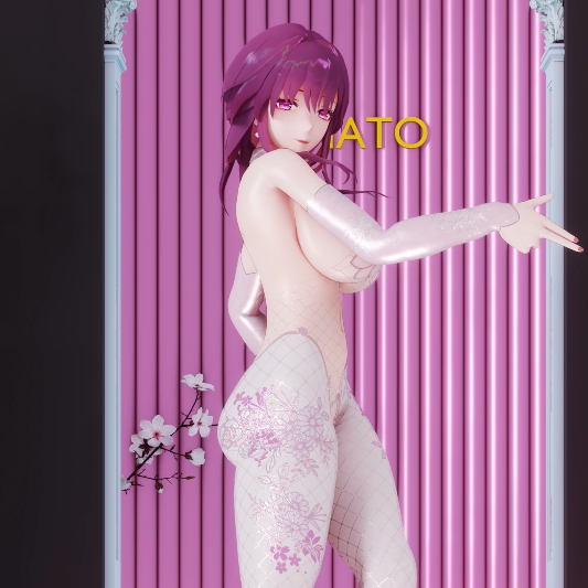 308_竖屏超涩连体花纹卡芙卡大妈妈兔兔4k_Kafka_i_dle_Tomboy