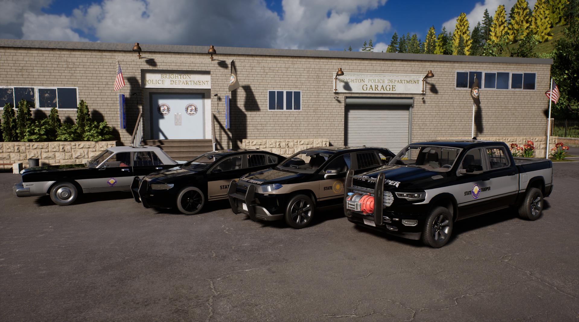 Lore friendly Franklin State Police Skins Based on North Carolina State Police Slicktop/Ghost