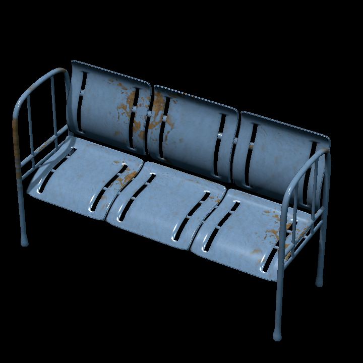 chairbench rusty apocalyptic