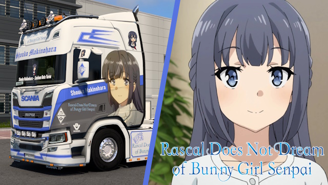 Scania R NG Shouko Makinohara - Seishun Buta Yarou Skin