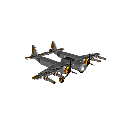 Twin Fuselage Flak Fighter