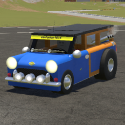 Small Copper station wagon  MK1 (Drag blue)