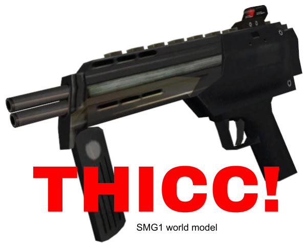 Thicker SMG1 world model