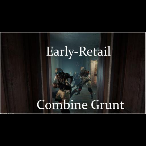 Early-Retail Combine Grunt reskin