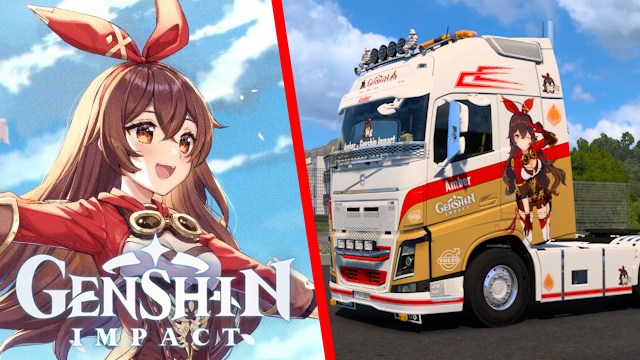 Volvo FH4 Amber - Genshin Impact Skin