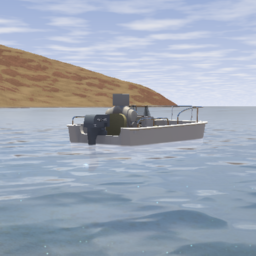 Boston Whaler Style Boat