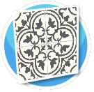 Ozcrea Mur Carrelage rosace preview