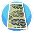 Ozcrea Tapis long Paon v1 preview
