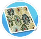 Ozcrea Tapis standard Paon v1 preview