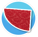 Ozcrea Tapis coin Reina rouge preview