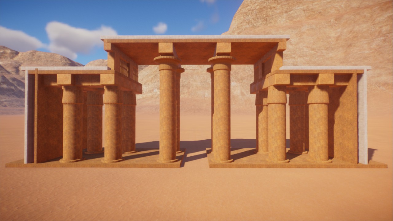 Old Egypt - Temple Hall Segment