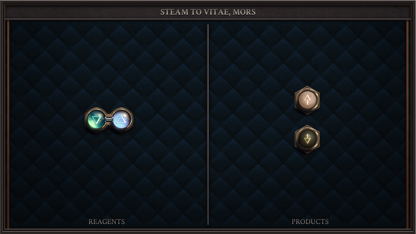 STEAM TO VITAE, MORS