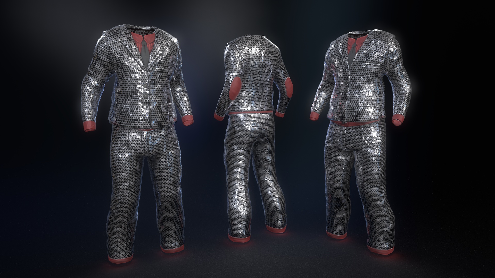 Burlap Disco Pants