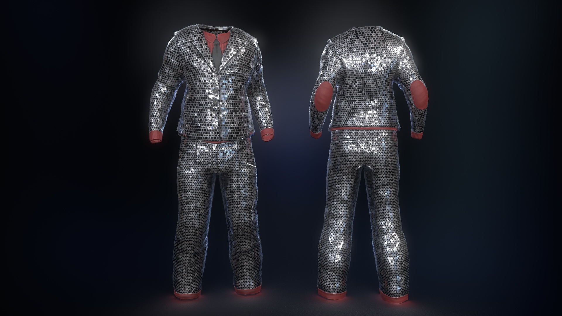 Burlap Disco Pants