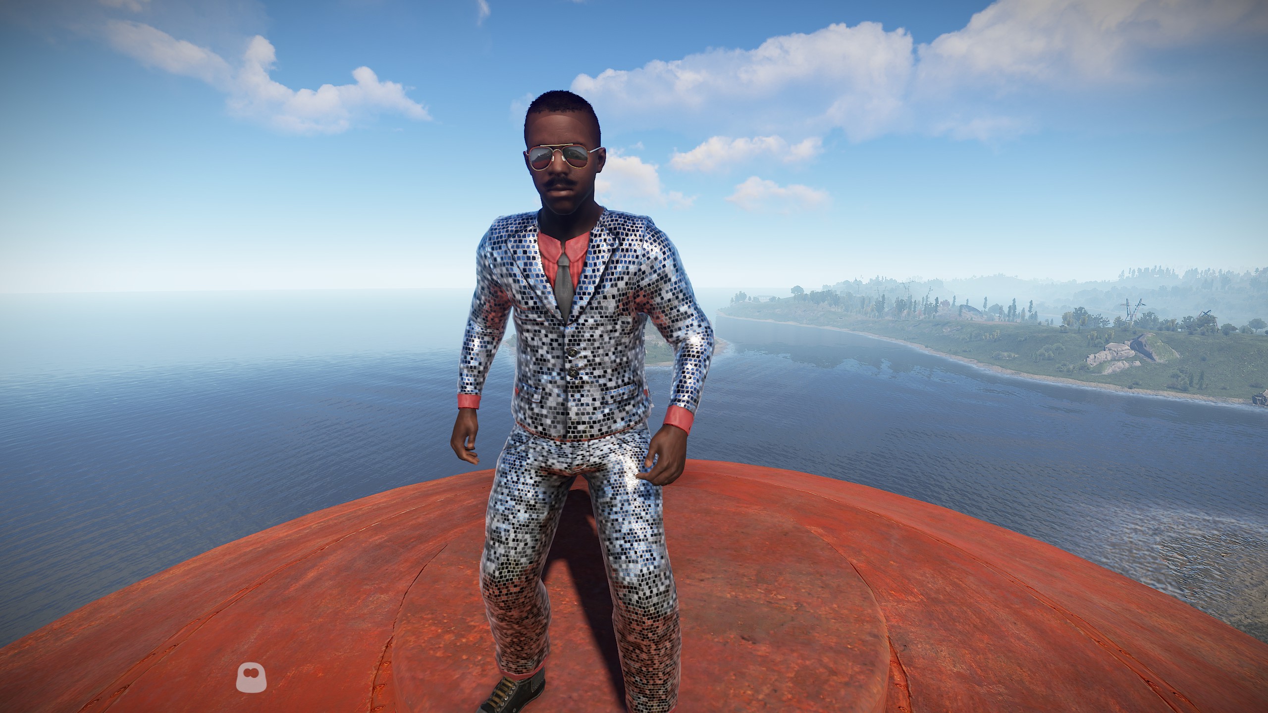Burlap Disco Pants