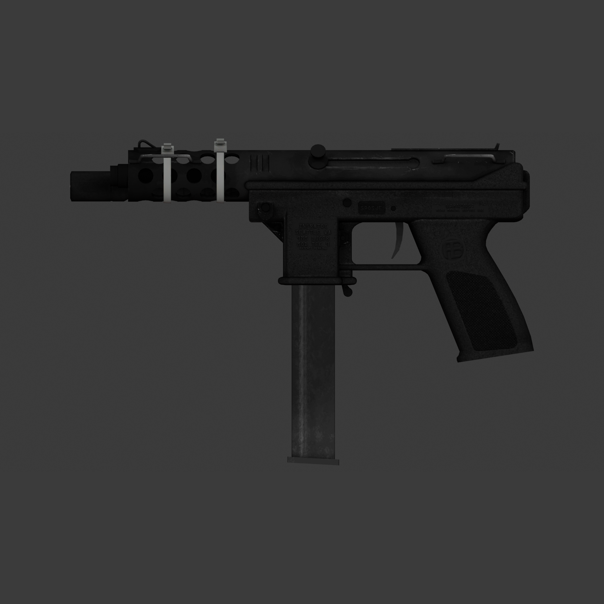 Revised Tec-9 (SMG) preview