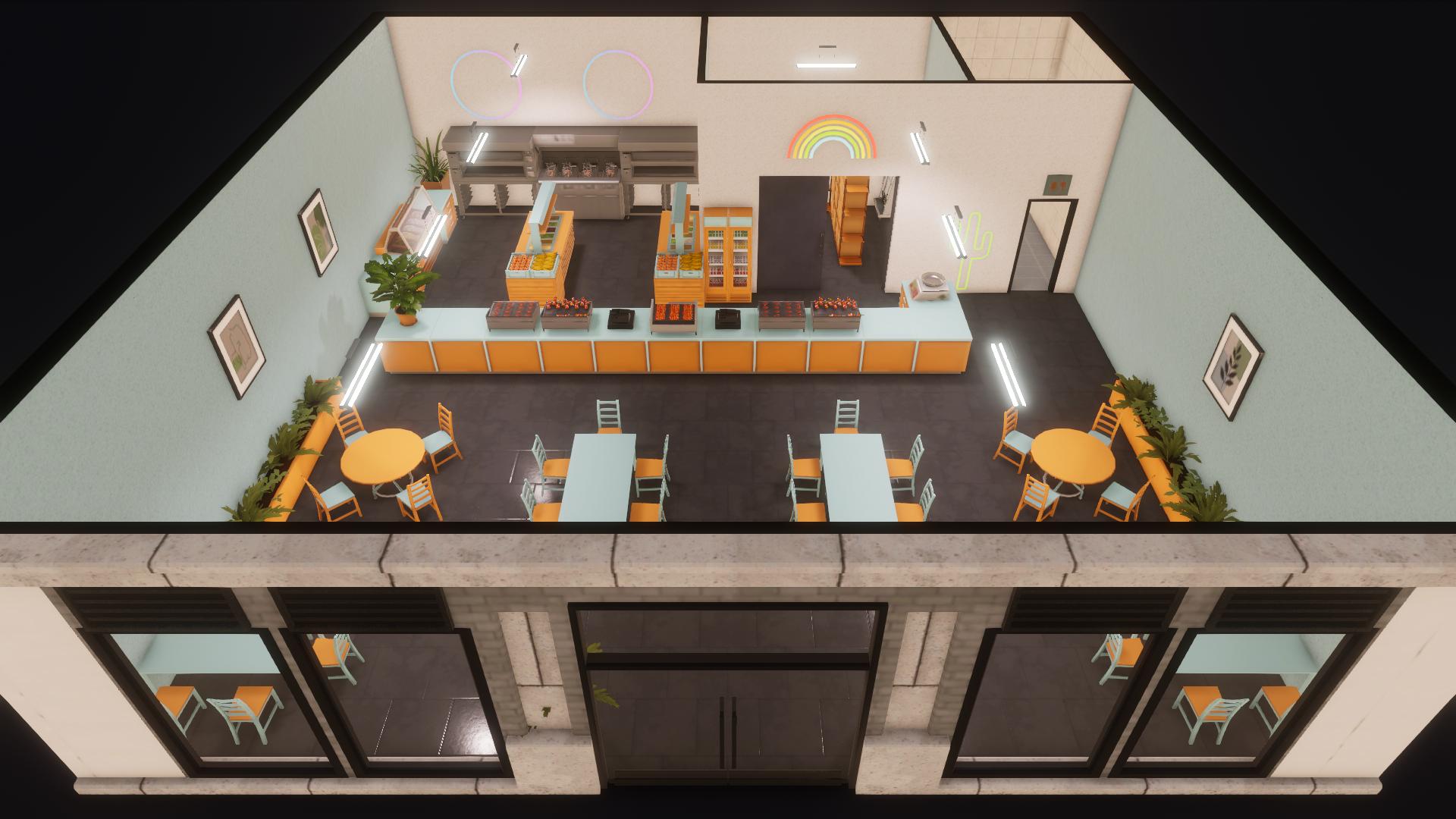 Retro Diner (Foods C1 EA09V04)