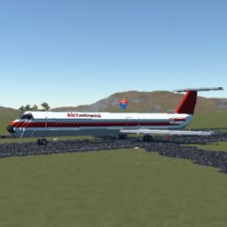 Softbody AIR LINER McDonnell Douglas MD-83  [REFRESH] Air Continental