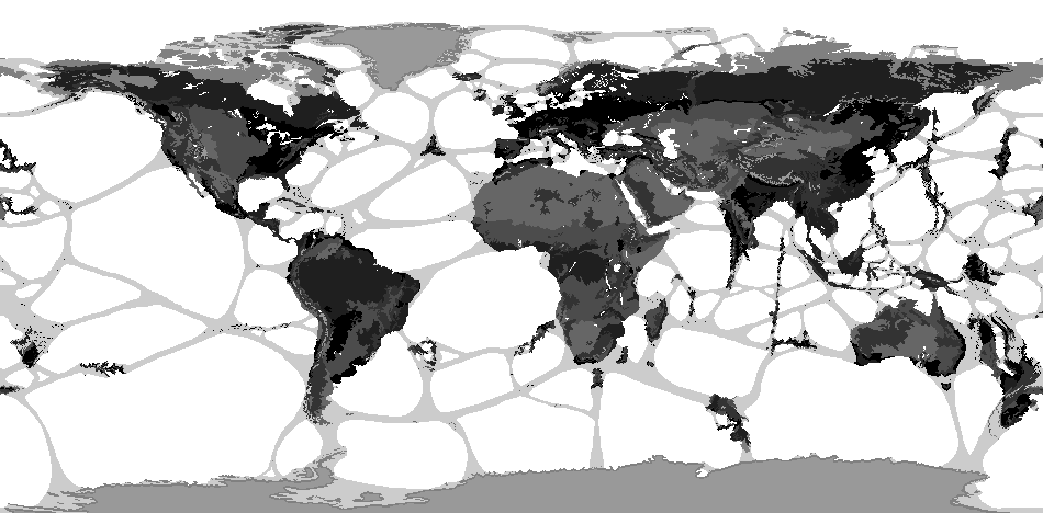 World With New Lands Map