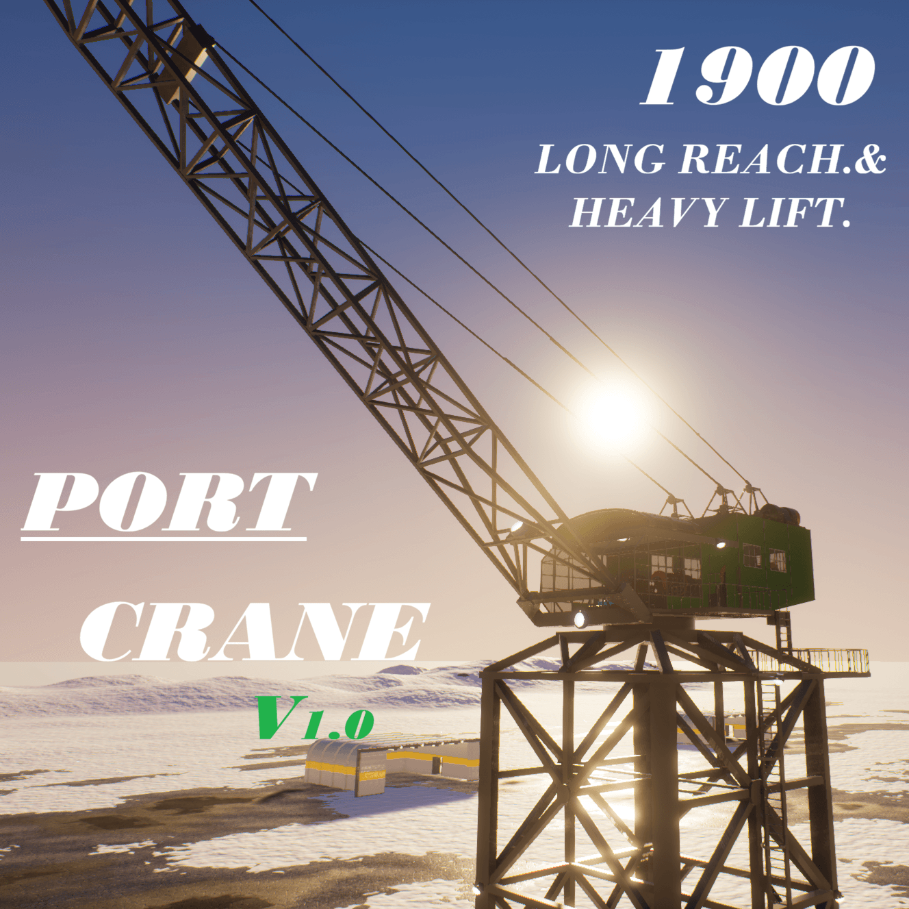 PORT CRANE 1900s V1.0