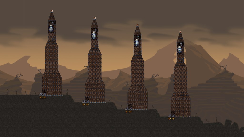 The towers