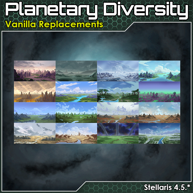 Planetary Diversity - Vanilla Replacements