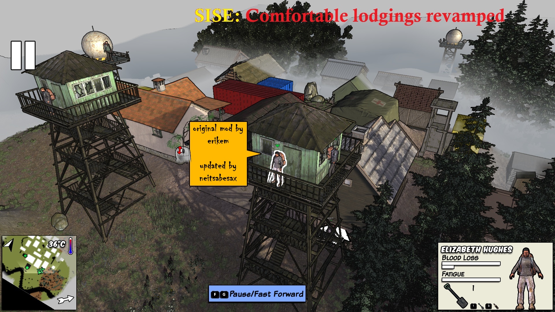 SIS Extended: Comfortable Lodgings revamped