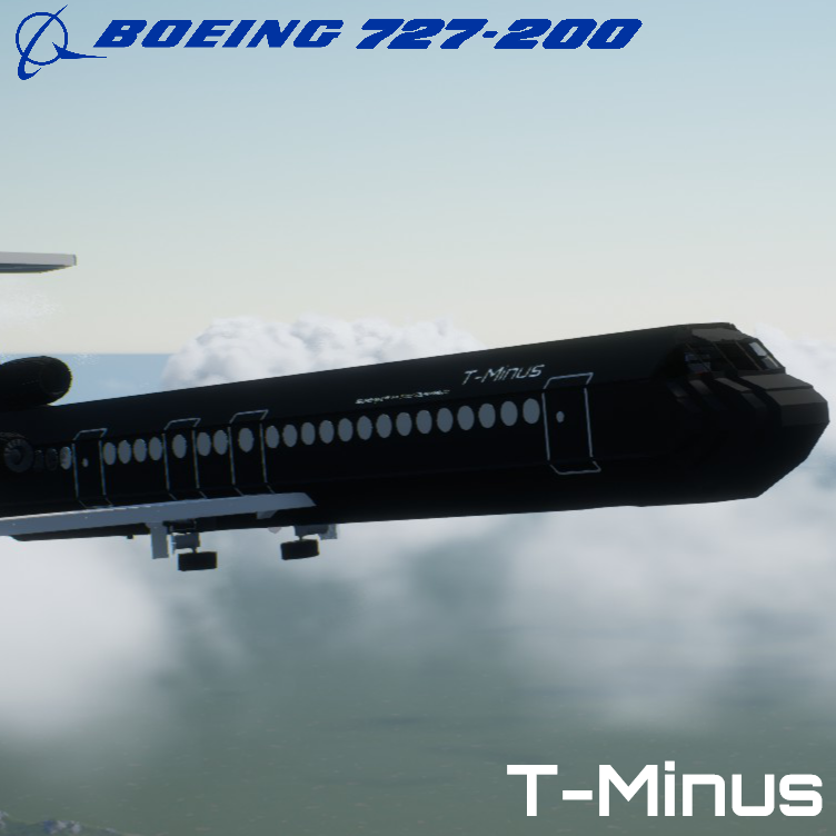 Softbody AIR LINER Boeing 727-200 T-Minus