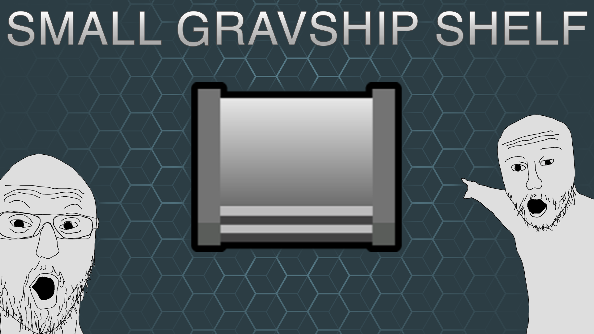 Small Gravship Shelf mod preview for RimWorld
