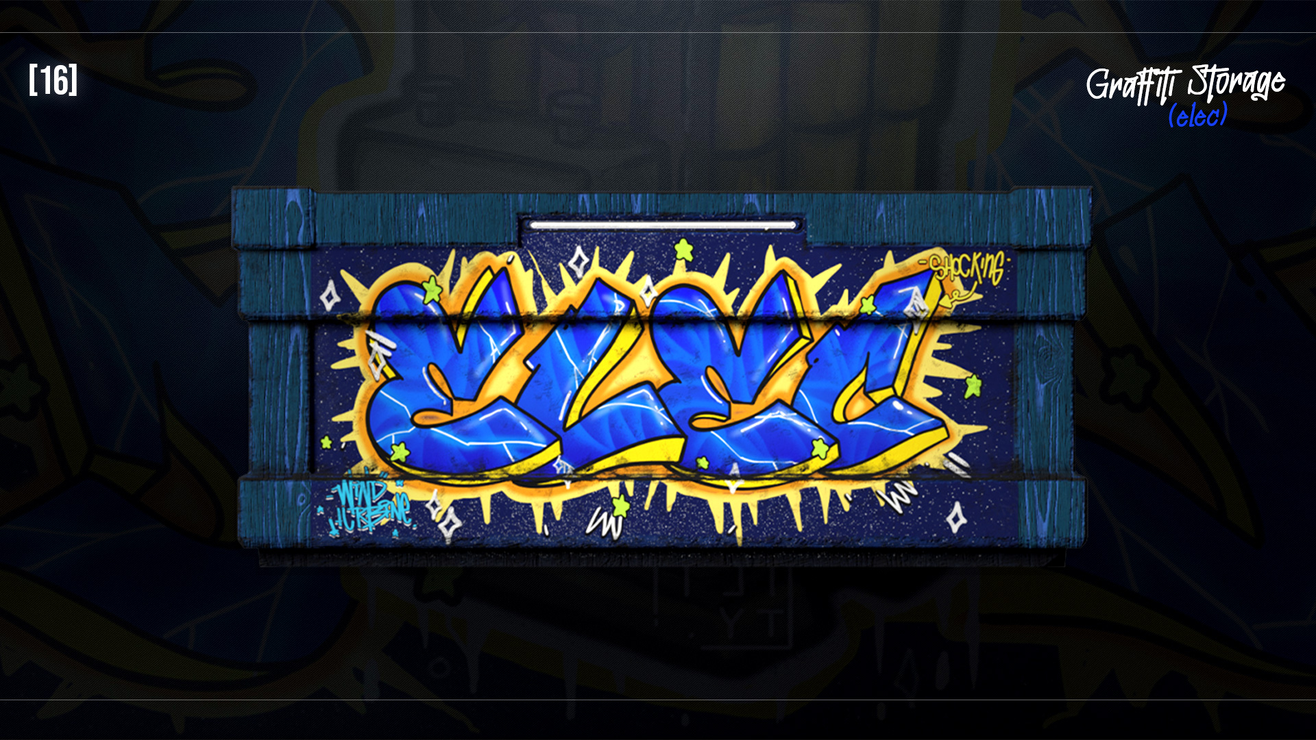 Graffiti Electrical Storage