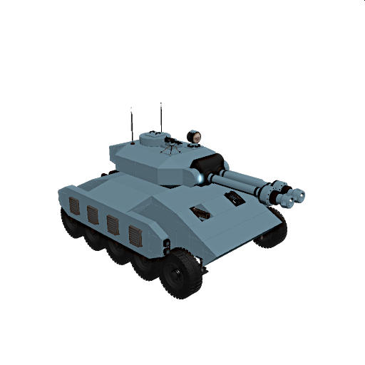 Double Barrel Medium Tank (500 Complexity - 15 Cores)