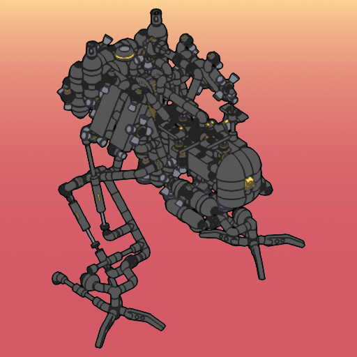 MechV3... it walks... Automatically.