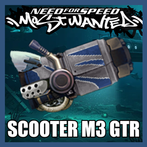 BMW M3 GTR Scooter Skin – Barotrauma Mod