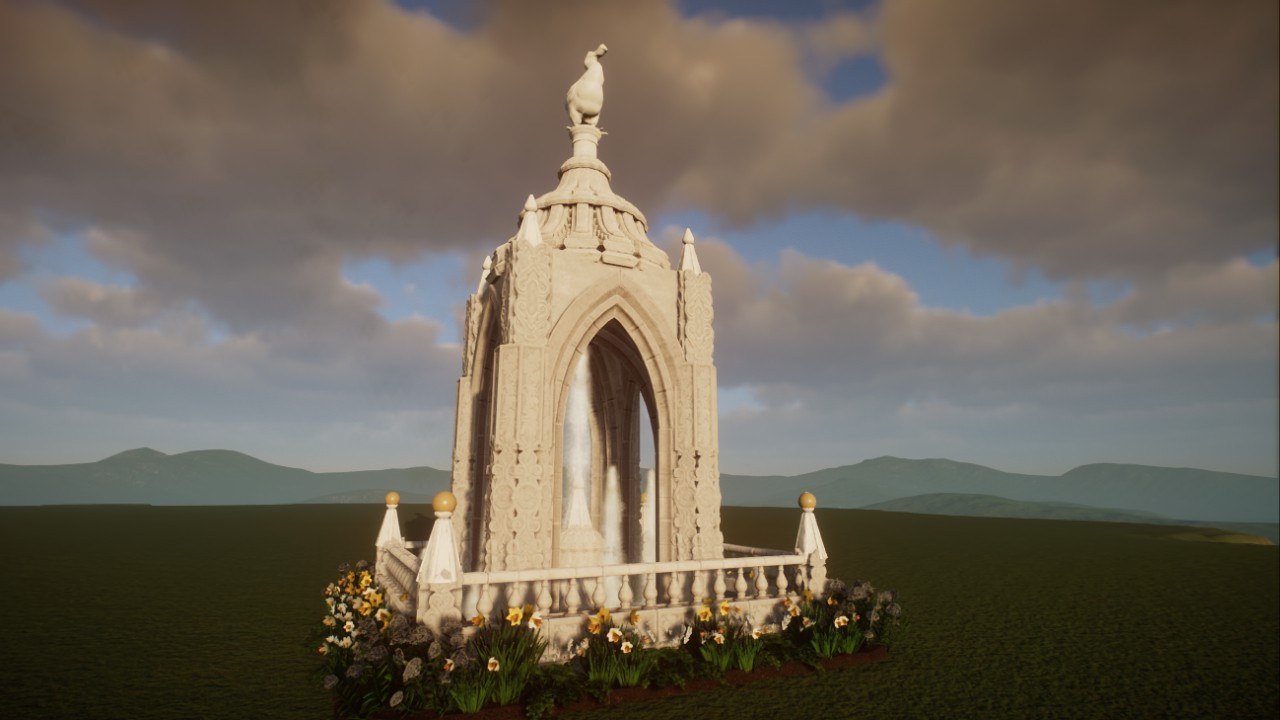 Cathedral Fountain Tower