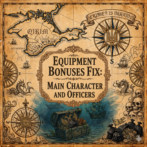 [WML] Equipment Bonuses Fix: Main Character and Officers