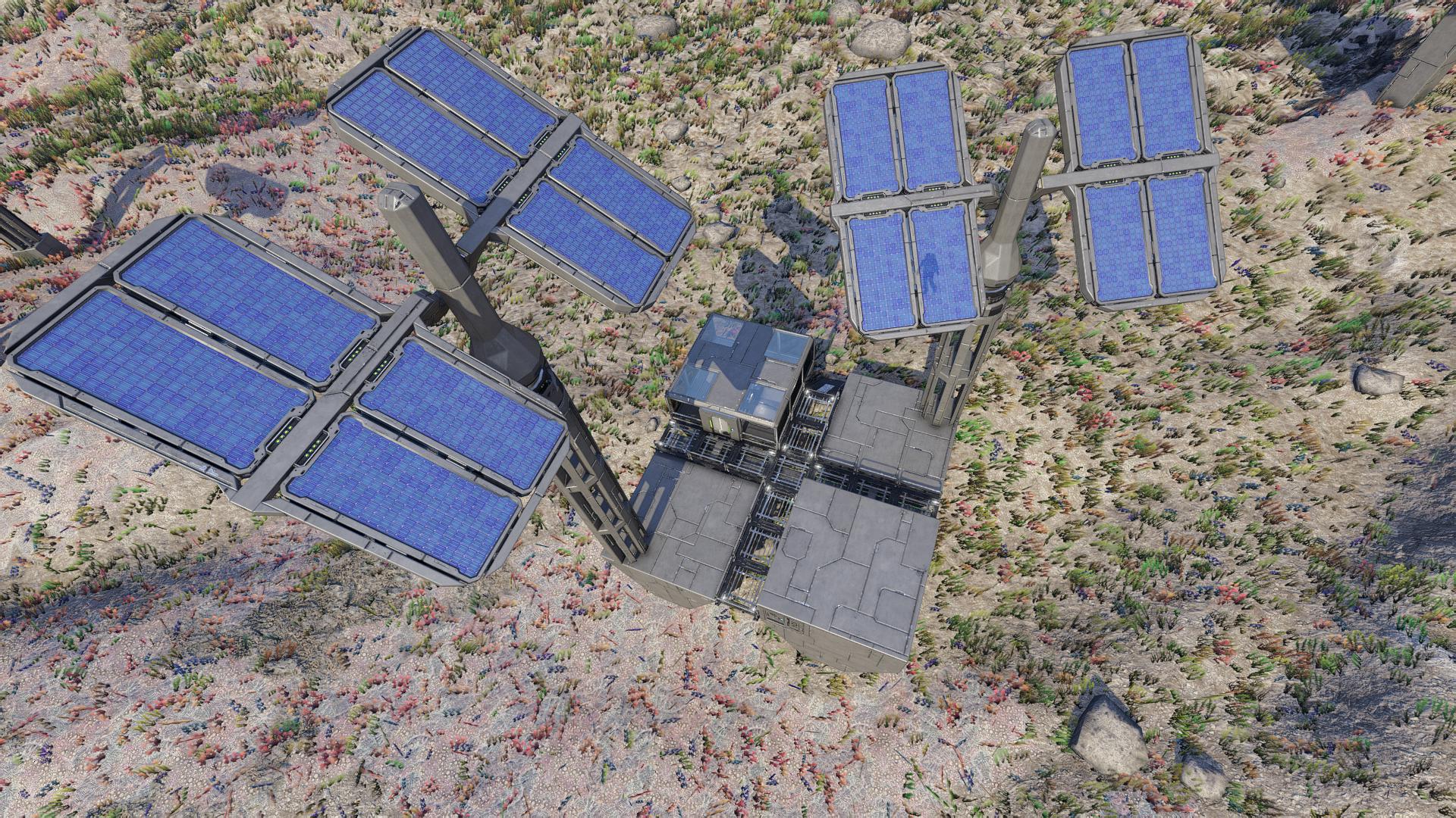 Modular Planetary Base - Solar Modul