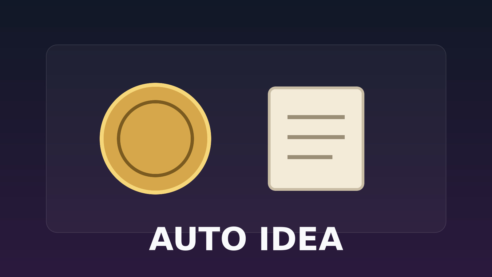 Auto idea preview