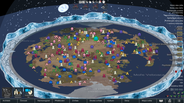 Flat Earth mod preview for RimWorld
