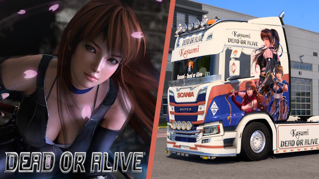 Scania R 2016 Kasumi - Dead or Alive Skin
