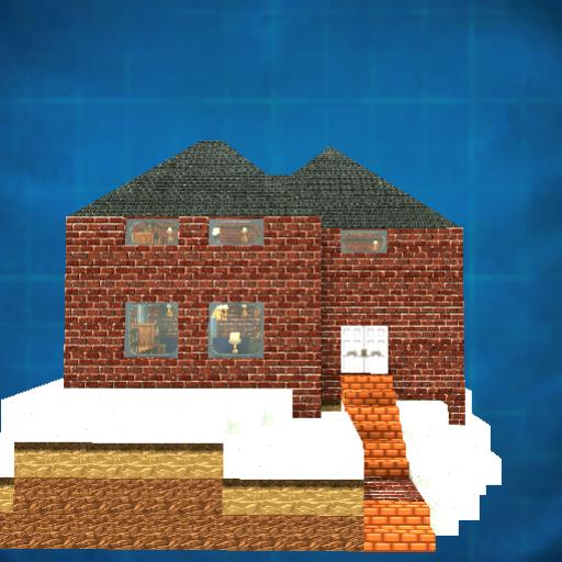 House in Snow