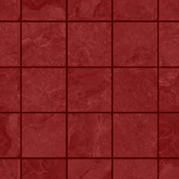 1x1 Slider Square Wall Tile Red Textured