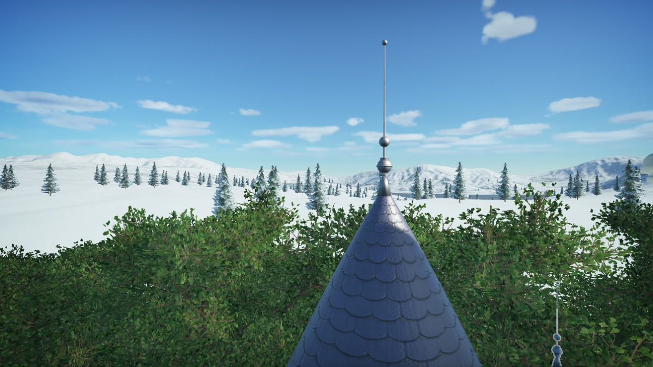 LIGHTNING ROD RECOLORABLE - 2.87 M